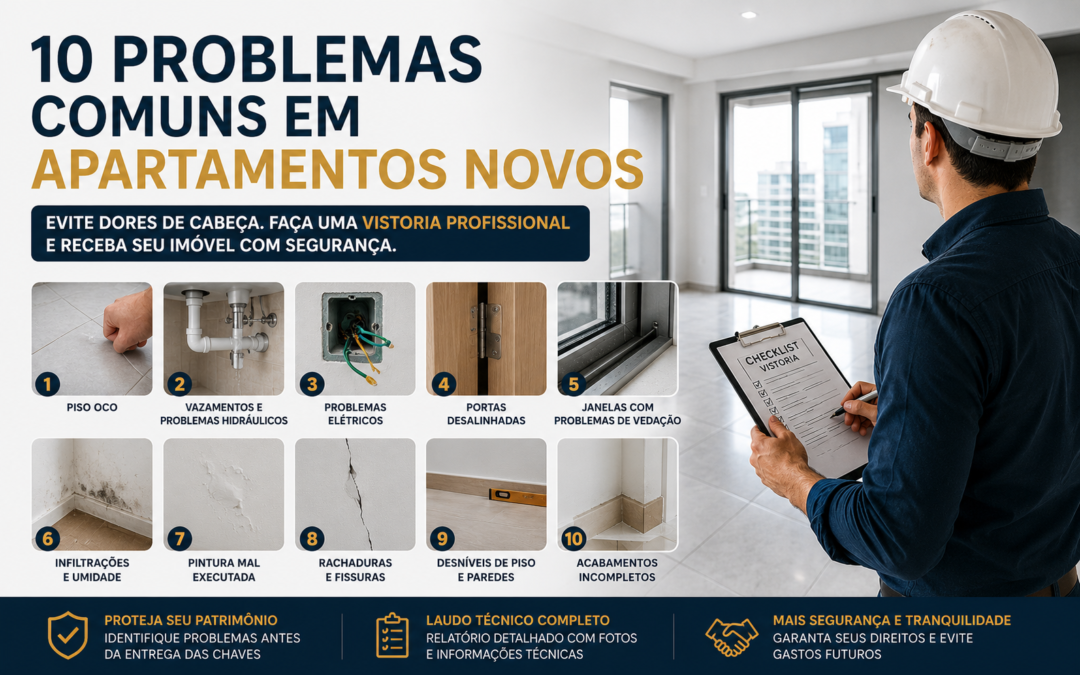 10 Problemas Comuns em Apartamentos Novos