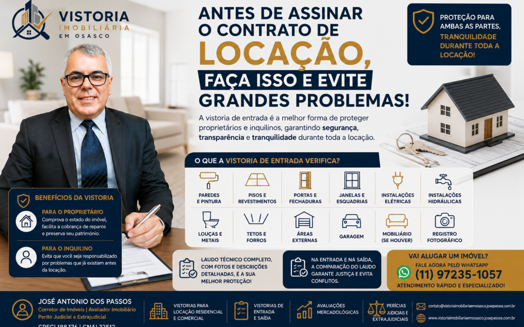 Antes de Assinar o Contrato de Locação, Faça Isso e Evite Grandes Problemas