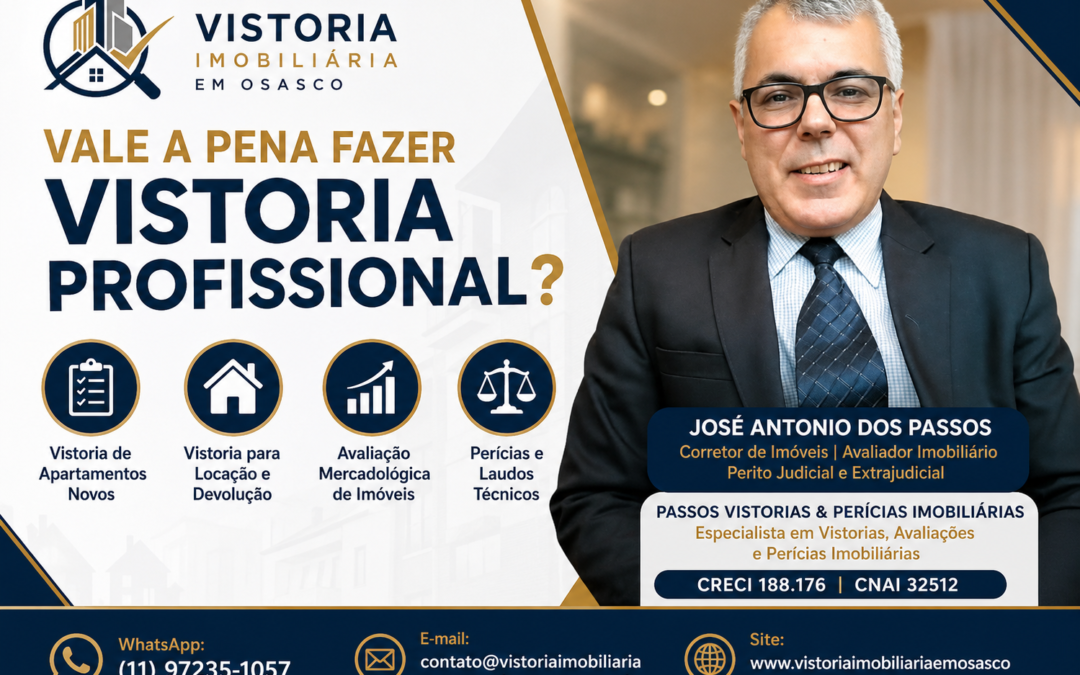 Vale a Pena Fazer Vistoria Profissional?