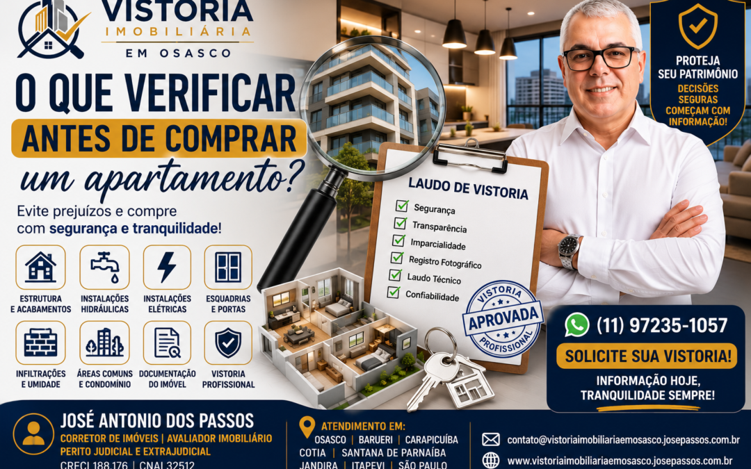 O que Verificar Antes de Comprar um Apartamento?